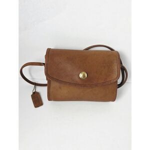 Coach Vintage 9892 Chrystie Crossbody Bag Rustic Brown 7x7.25x2.75